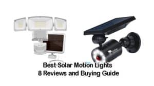 best solar motion lights